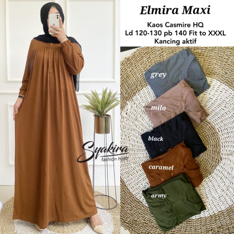 elmir maxi dress kaos chasmire hq  jumbo ld 120cm
