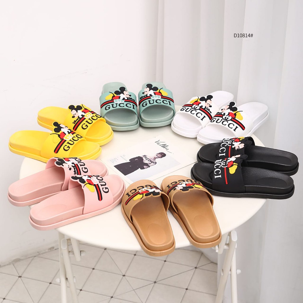 gucci disney sandals