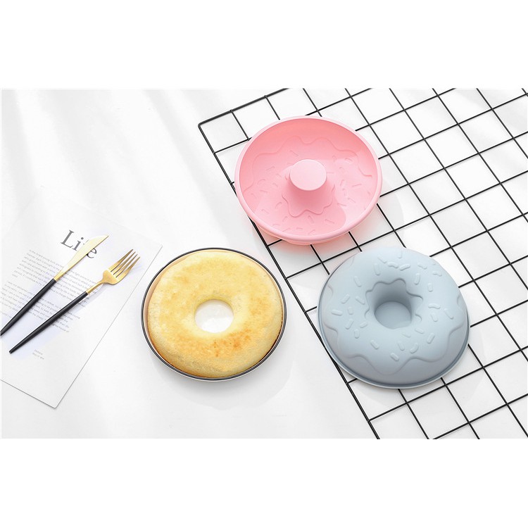 Cetakan Donut Silikon / Silicone Mold Donut