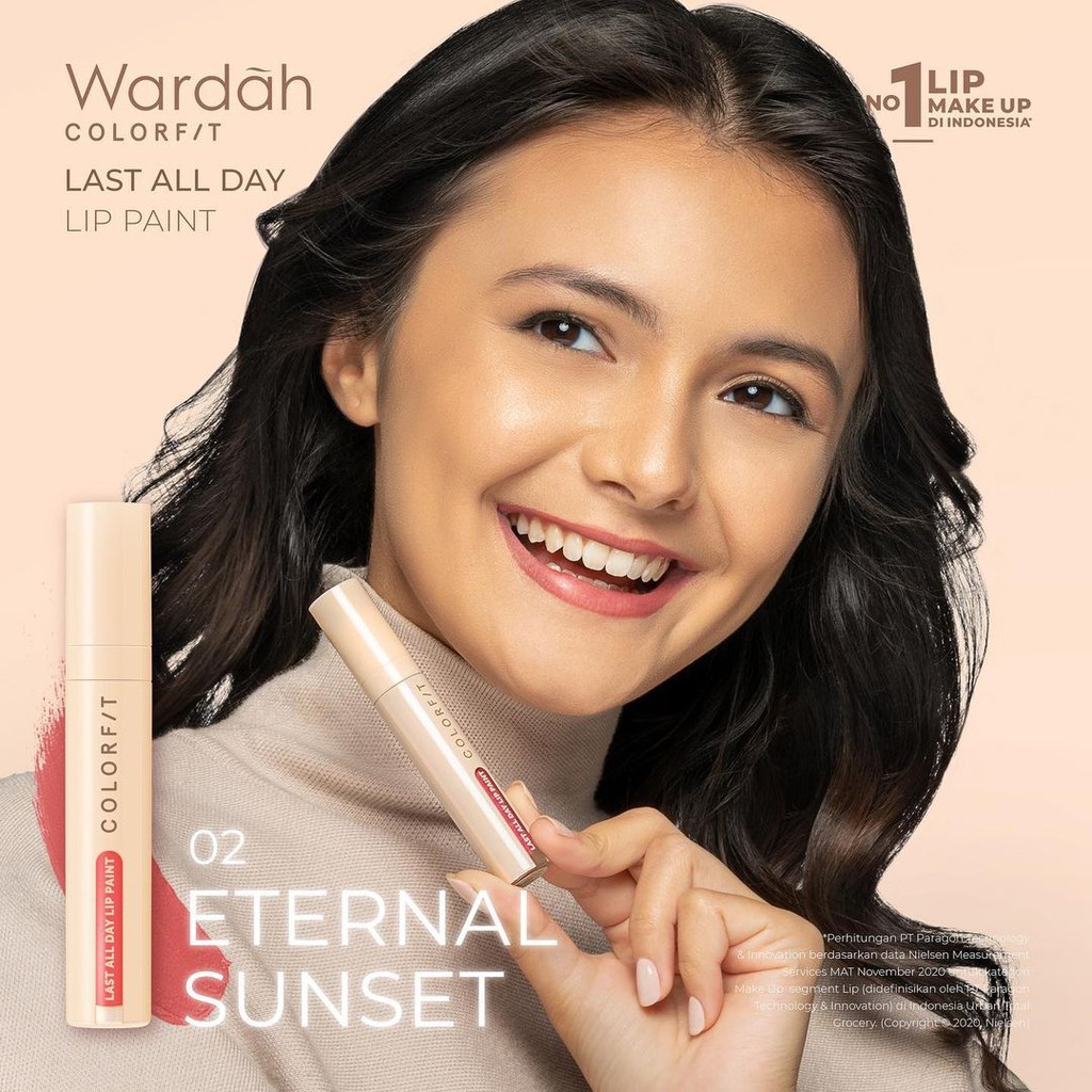 Wardah Colorfit Last All Day Lip Paint