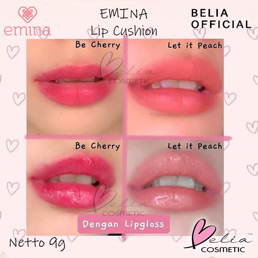 ❤ BELIA ❤ EMINA Lip Cushion 9g