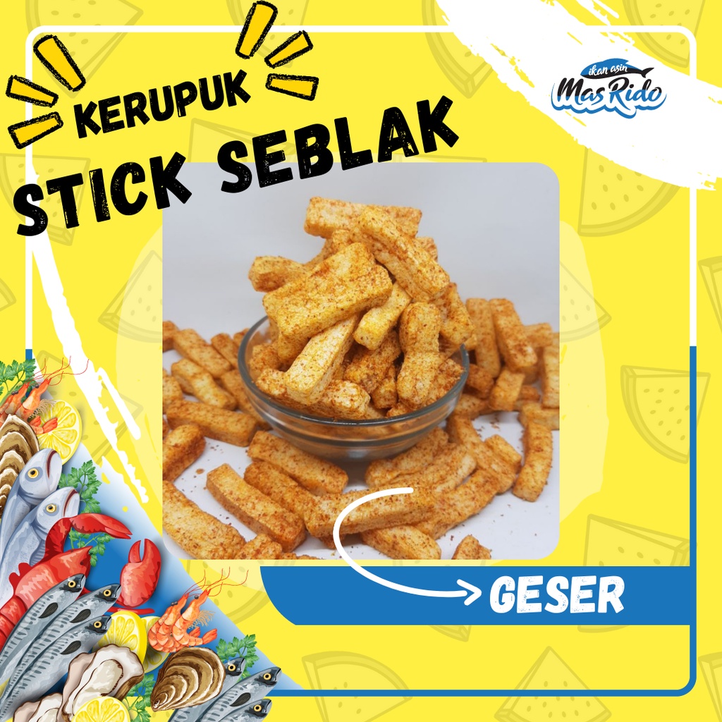 

Stik Seblak Pedas Kerupuk Stik Seblak Renyah Camilan Pedas