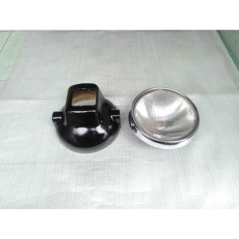 Reflektor Headlamp Lampu Depan Tiger 2000 Original