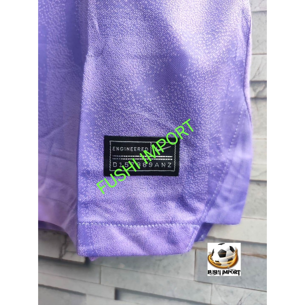 Jersey Baju Bola Lvrpll Kiper Goalkeeper Ungu Purple 2022 2023 Grade Ori