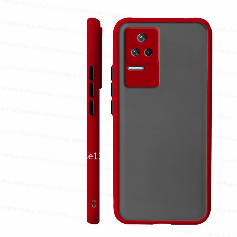 Soft Case Poco F4 F4 GT My Choice Aero Soft My Choice Aero Color Button Matte