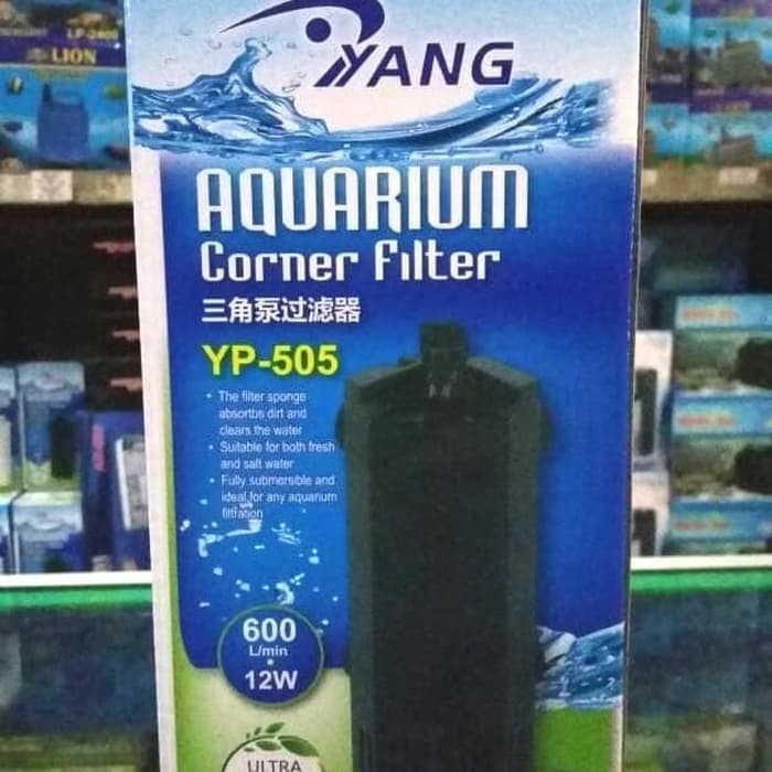 Corner Filter / Filter Aquarium Samping Yang Yp 505