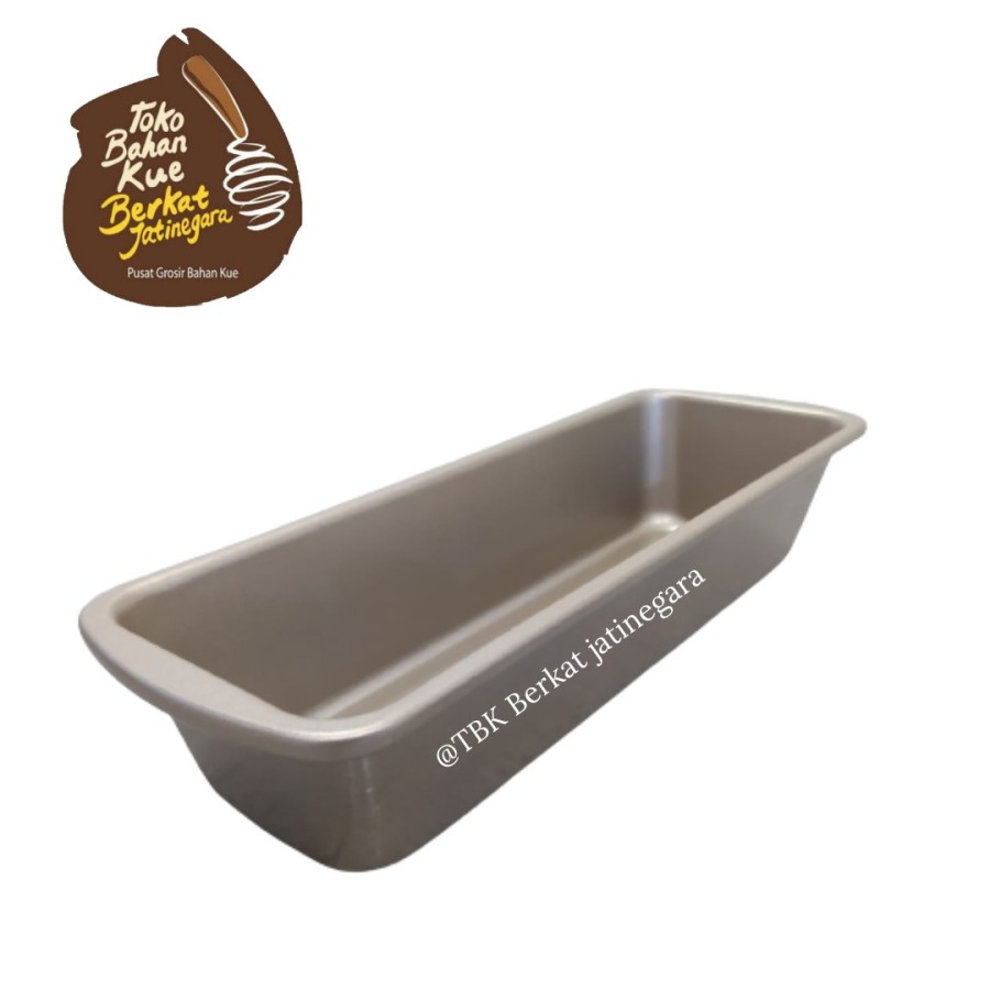 Loyang Teflon / Carbon Steel Loaf Pan Persegi Panjang LPP-0002