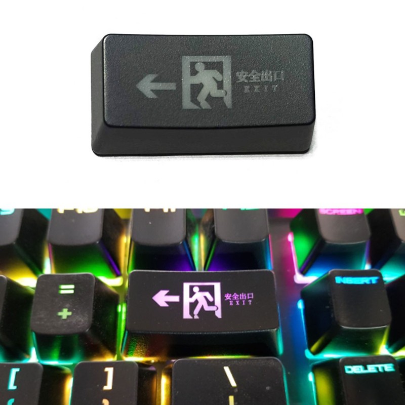 Vivi R1 2u Keycap Tombol Keyboard Bahan Abs Dengan Lampu Belakang