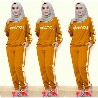 BOOM SETELAN TRAINING MARIMAR L 98CM XXL 126CM BAJU  