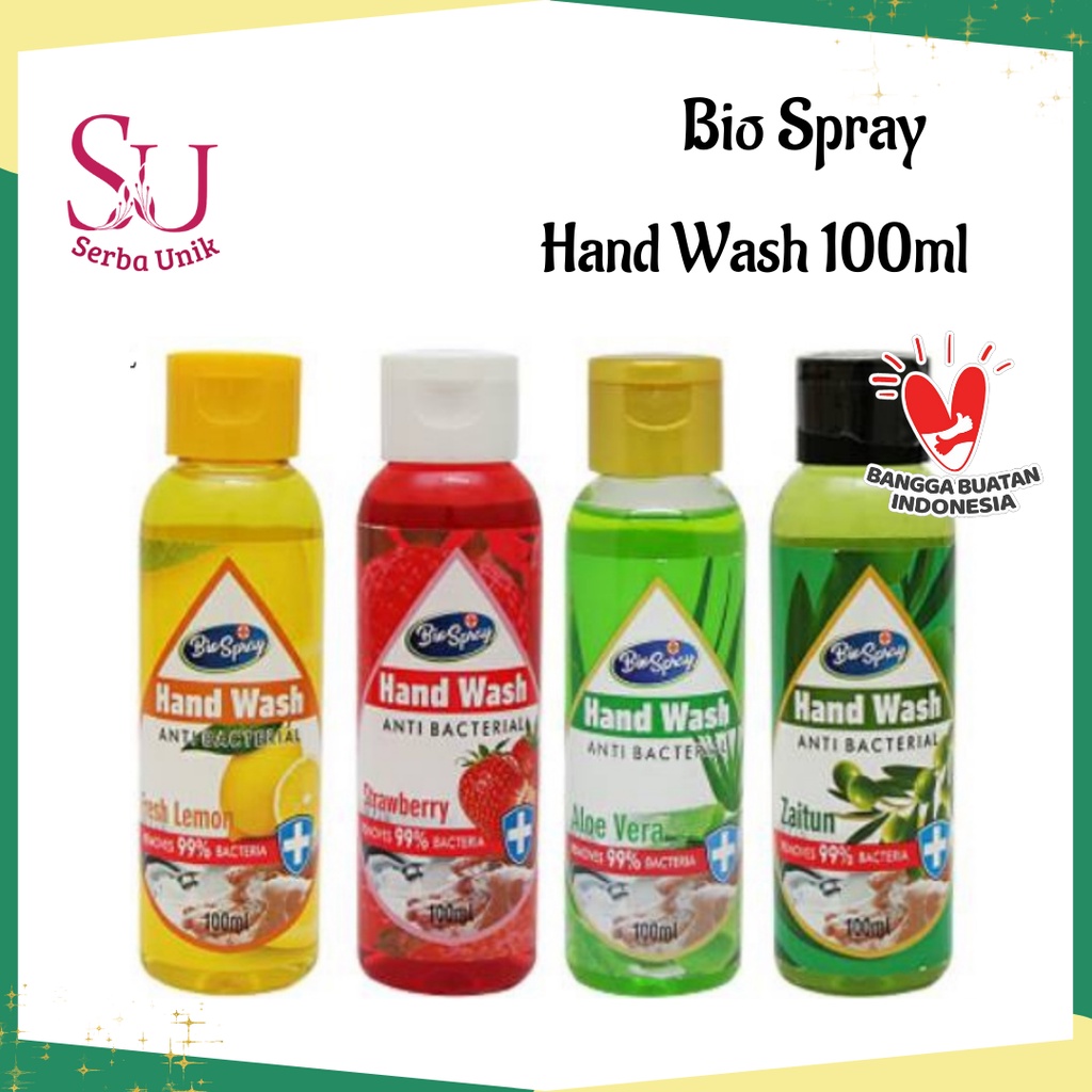 Sabun Cuci Tangan Hand Wash Anti Bacterial 100 ML & 500 ML