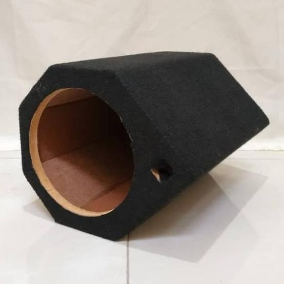 qzm 28modified - Box Subwoofer Model Tabung / Bulat 10 Inch /10in Murah Berkualitas Bahan Tebal MDF 15mm kqkx206