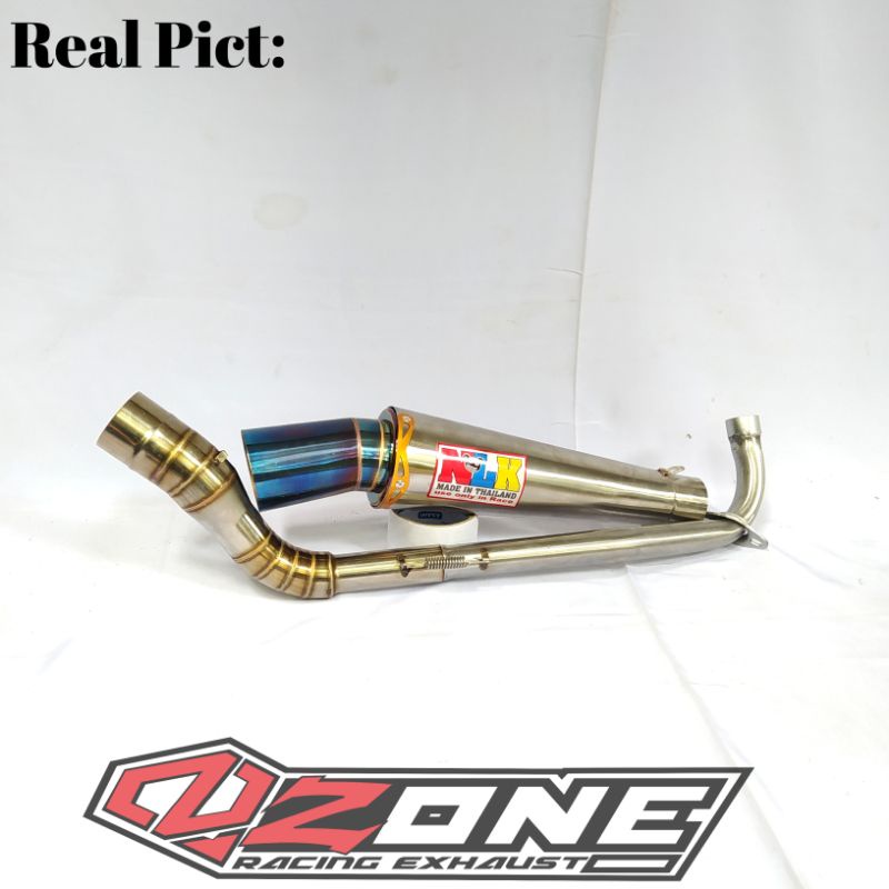 Knalpot NLK Ex5/Wave 100 110 125/Kriss 100 110/Ex5 Class/Lagenda/Sym/ (Pipa Cobra)