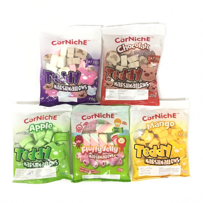 

Corniche Teddy Marshmallow - Fluffy Jelly Marshmallow 70gr