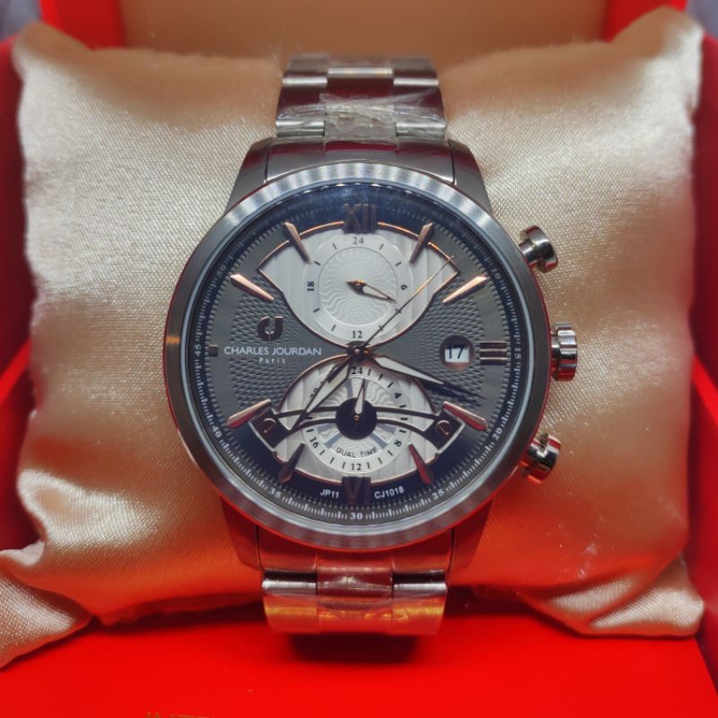 Jam Tangan Pria CHARLES JOURDAN Original CJ1018-1313C