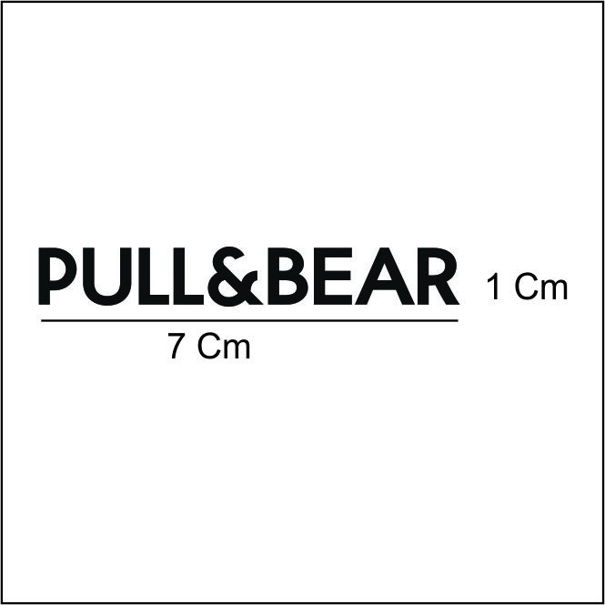 Sticker pull&amp;bear cutting stiker helm - stiker visor stiker helm