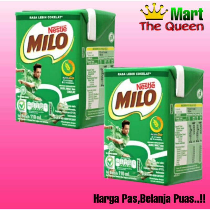 

Milo Susu UHT Coklat 110 ml