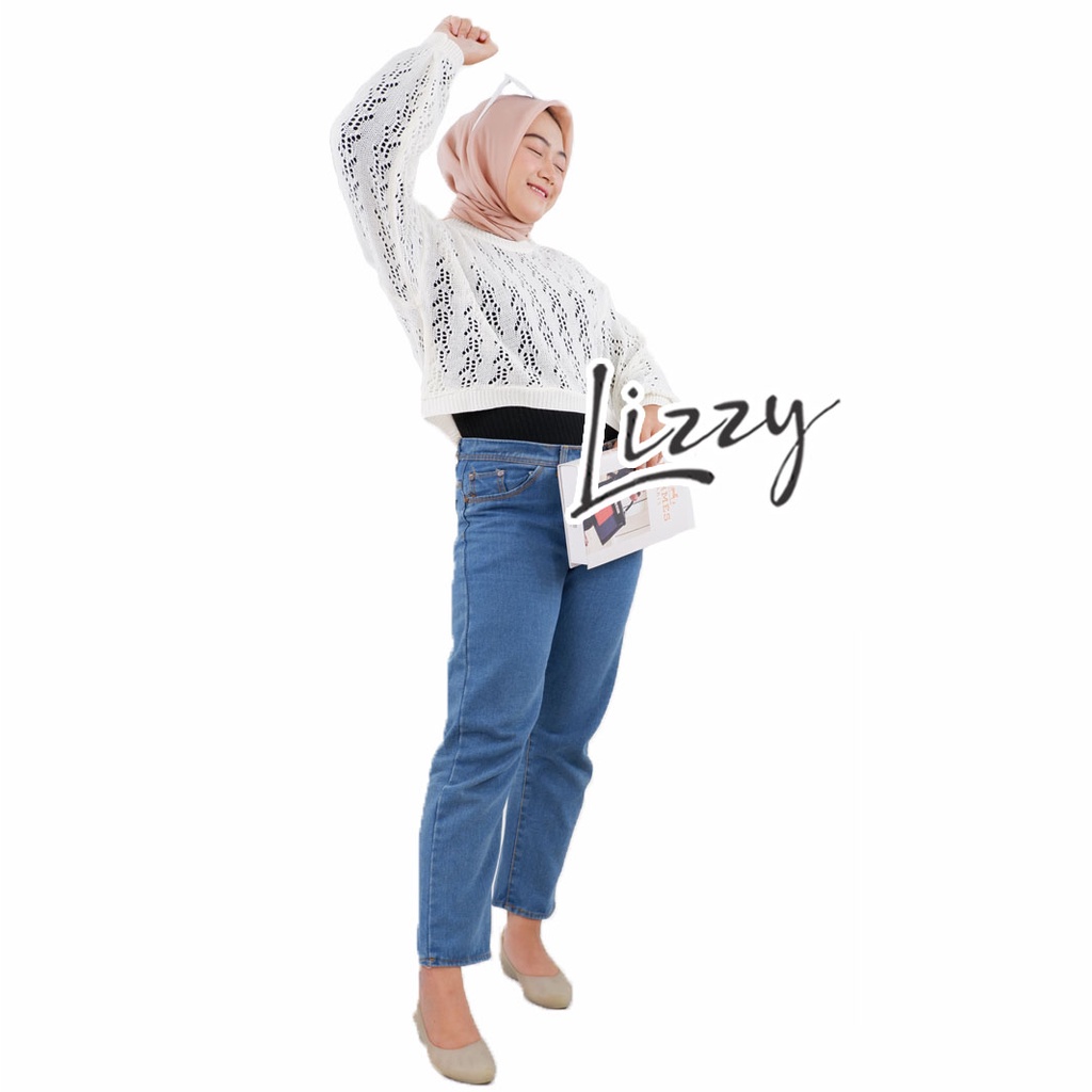 Lizzy - BLOUSE QIANA JARING PREMIUM