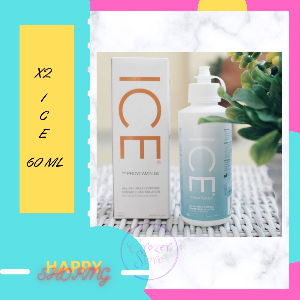 AIR CUCI SOFTLENS CAIRAN SOFTLENS - ICE 60ml | Shopee Indonesia