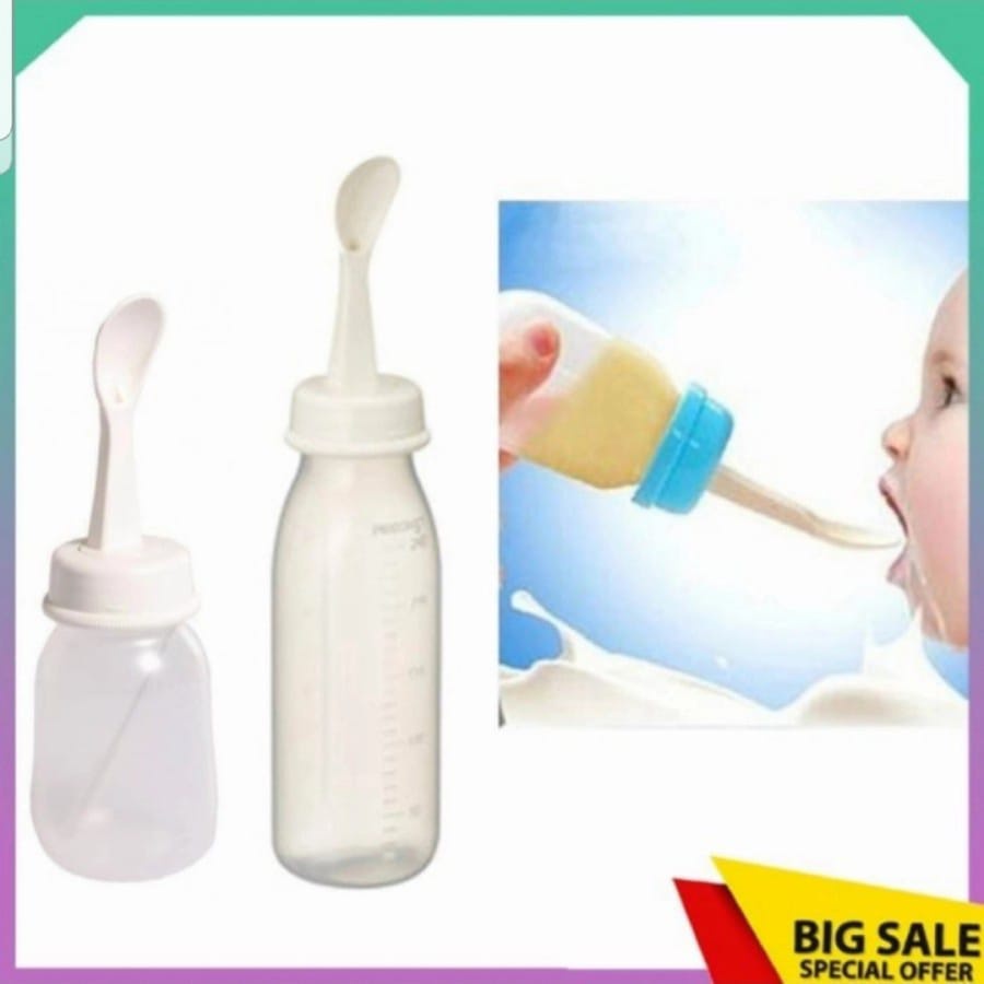 PIGEON Botol Sendok Food Feeder 120 ml/Weaning Bottle With Spoon