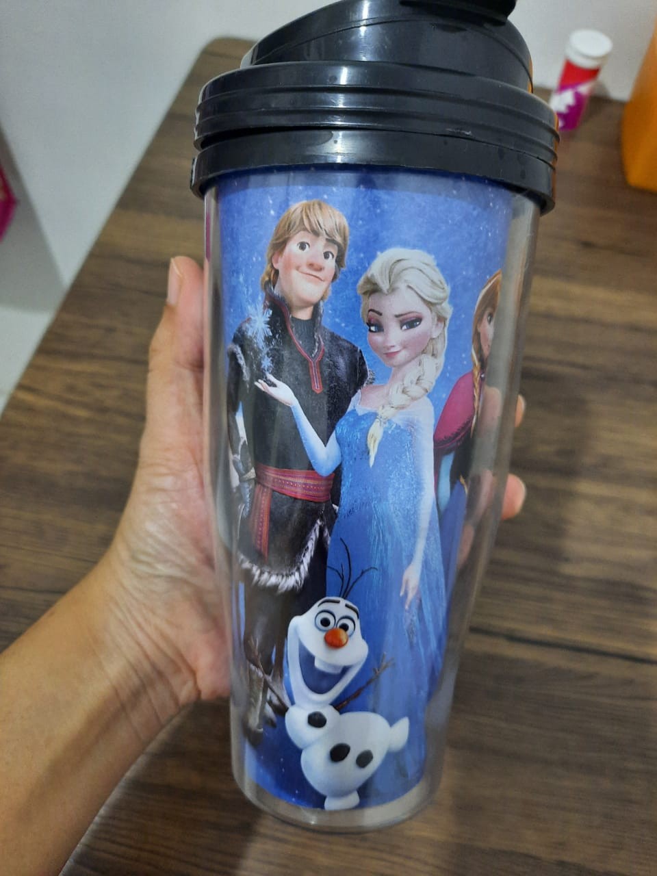 Disney Frozen Tumbler Elsa Anna Olaf Sven / Botol Minum / Tumbler Minum / Tumbler Lucu