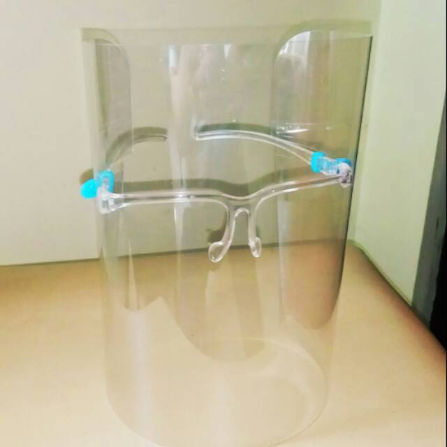 Face Shield Kacamata / Face Shield model Kacamata / Face Shield-nya Selebritis / Face Shield Nagita
