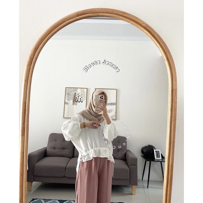 SORELA TOP SERUT AIRFLOW / ARABELLE TOP / JENNIE BLOUSE / SORELLA BLOUSE WANITA