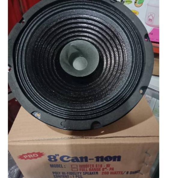 Sudah READY.. Speaker  Spiker  Speker Canon Pro 8 inch Full range PA 200W 8 0hm