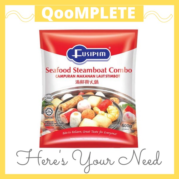 

FUSIPIM SEAFOOD STEMBOAT COMBO - SHABU STEAMBOAT 500 GRAM