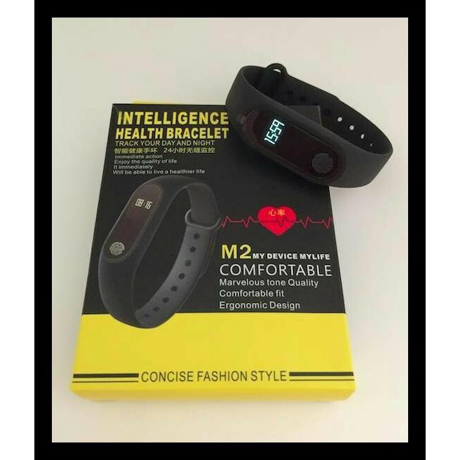 M2 Smartwatch - Smart Watch M2 Sport Band Smartband xiaomi mi band 2 DISKON