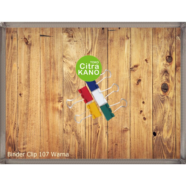 

BINDER CLIP / PENJEPIT KERTAS WARNA 107