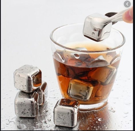 [FOOD GRADE] ES BATU STAINLESS STEEL / ICE CUBE REUSEABLE / ANTI LUMER