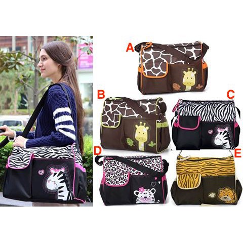 DIAPERS BAG / TAS PERLENGKAPAN BAYI / DIAPER BAG ANIMAL / TAS BAYI