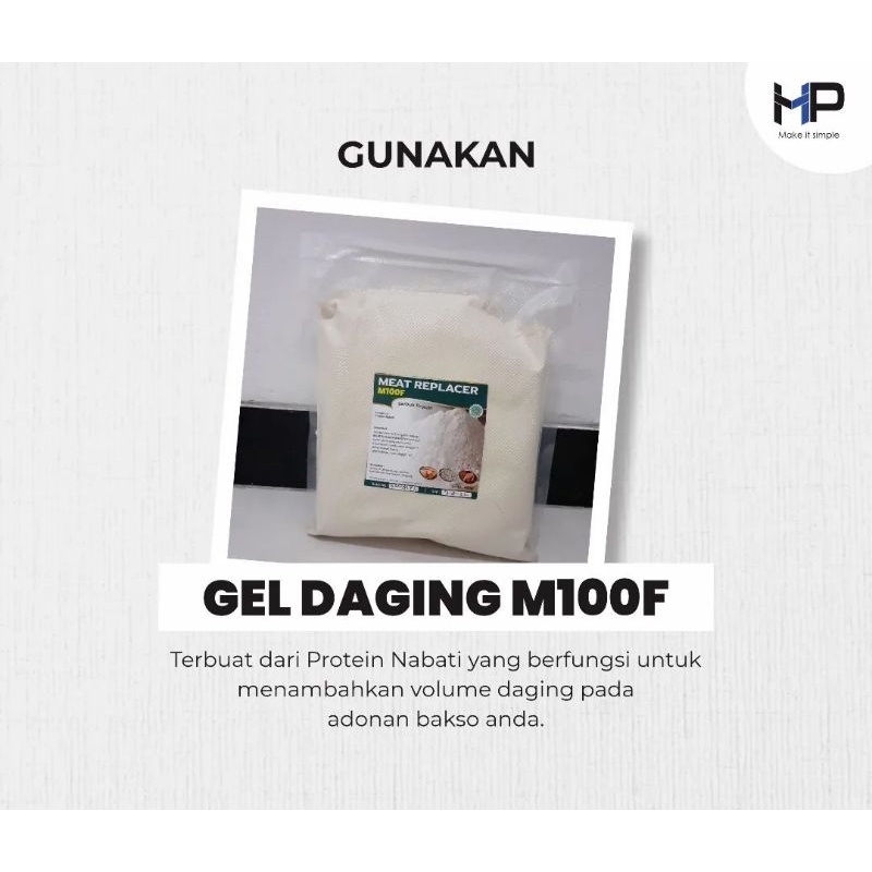 

1 Kg - M100F Meat Replacer Pengganti Daging