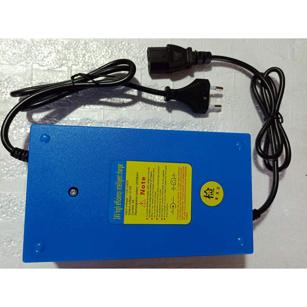 BISA COD Charger Baterai Aki Motor 24V 3A - Verfly CF24V