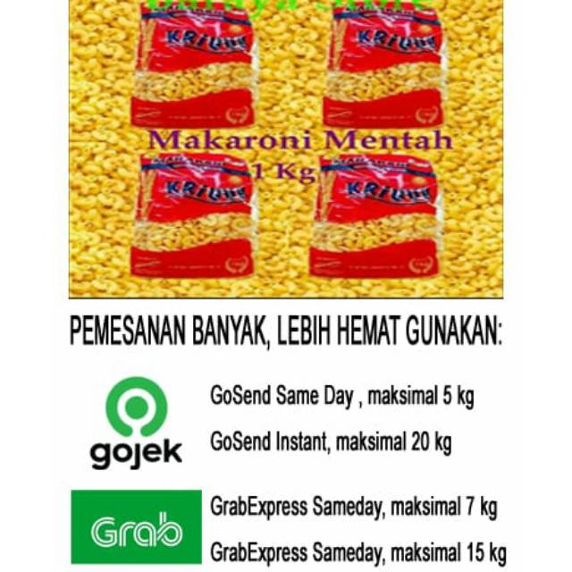 1kg Makaroni Bantat Kriuuk 1 kg Kerupuk Krupuk