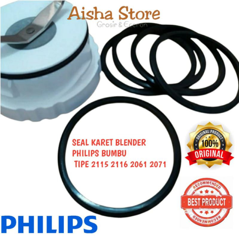 SEAL KARET BLENDER PHILIPS BUMBU ANTI BOCOR KARET SEAL BLENDER PHILIPS BUMBU ORIGINAL