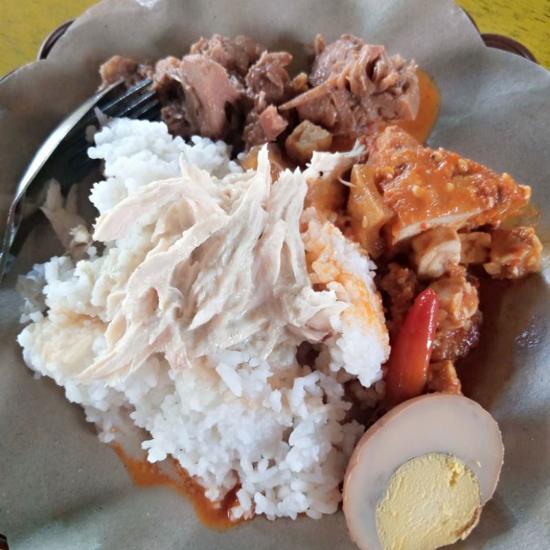 

Nasi Gudeg Komplit