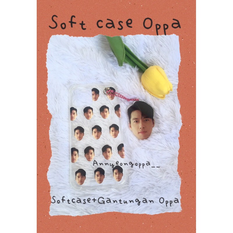 SOFTCASE HP OPPA KPOP CASING Hyun bin BtS Cha eun wo Park seo joon eXo