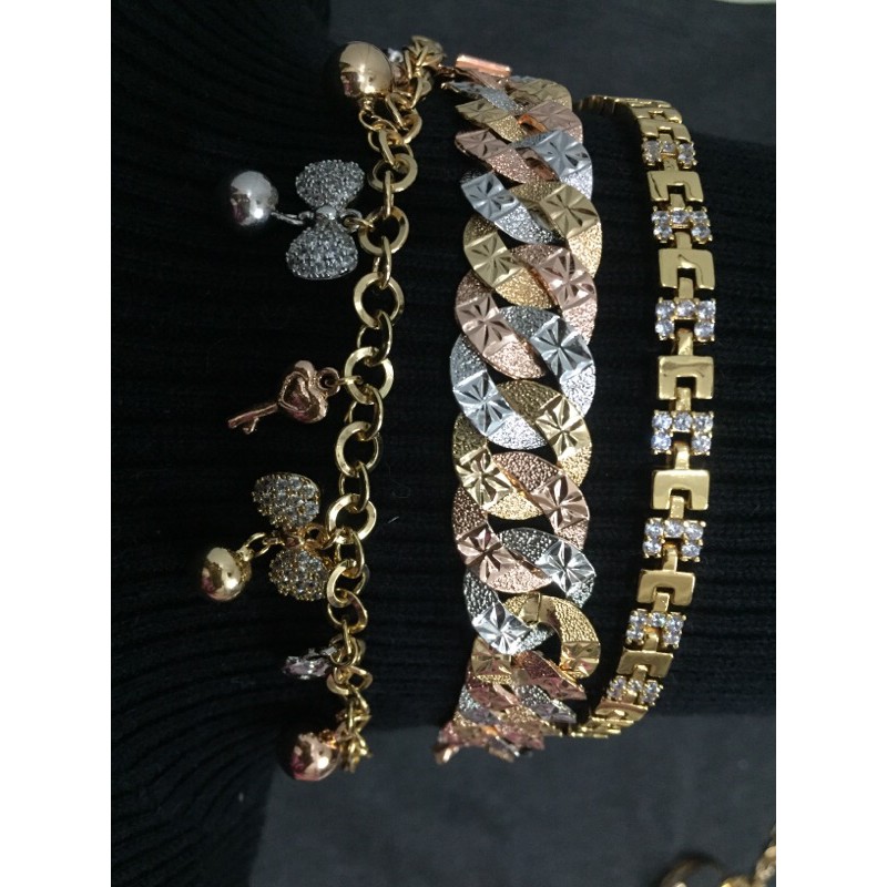 Gelang xuping lapis emas