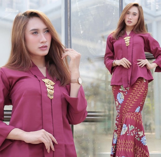 SET KUTUBARU FLOY DUYUNG / KEBAYA MODERN / KEBAYA WISUDA / KEBAYA TUNANGAN