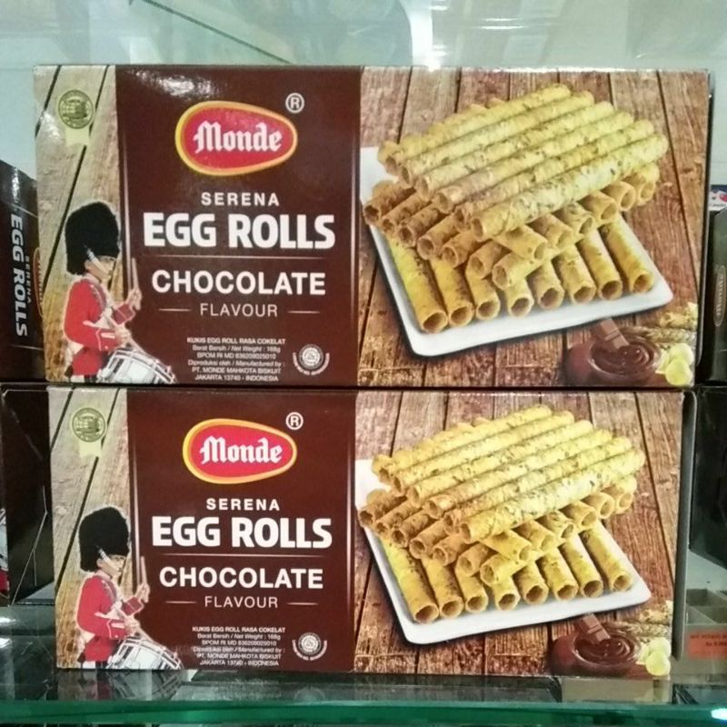 

Monde Serena Egg Roll Chocolate 168gr