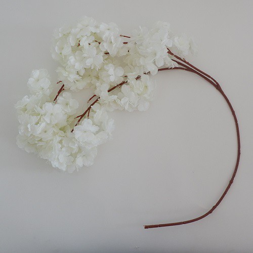 WANFlower Bunga Cherry Blossom 1M * PUTIH