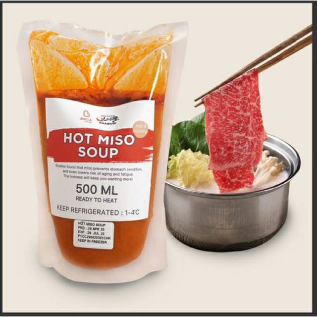 

SHABURI Hot Miso Soup 500 mL l Hot & Yummy