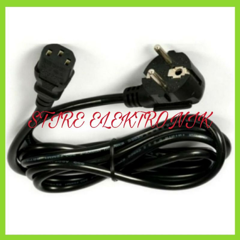 Kabel Power Cable Power Cpu Komputer - Speaker Aktif - Power Amplifier