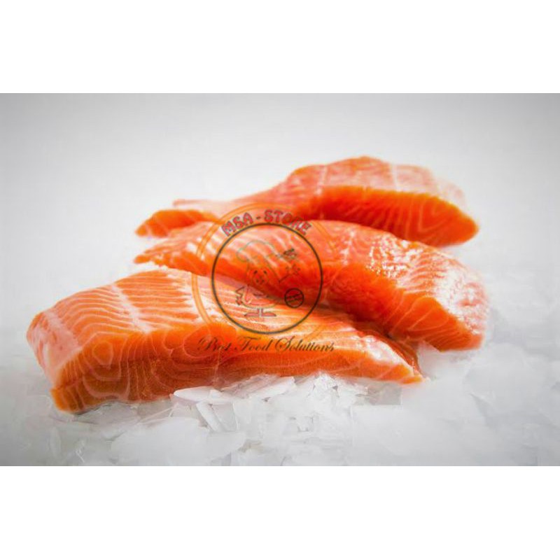 

Salmon Fillet Norwegian Size S (80-100gr) Fresh Dan Bersih