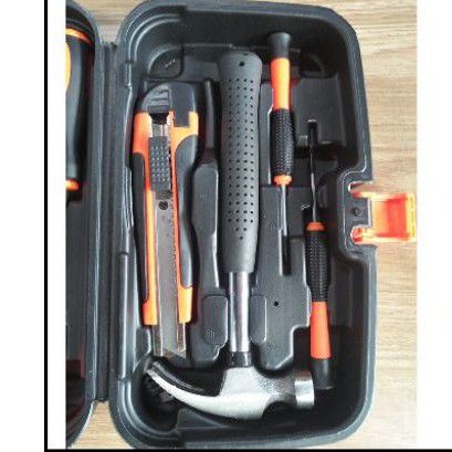 Tool Kid Alat Perkakas Set Palu obeng cutter meteran 8 in 1