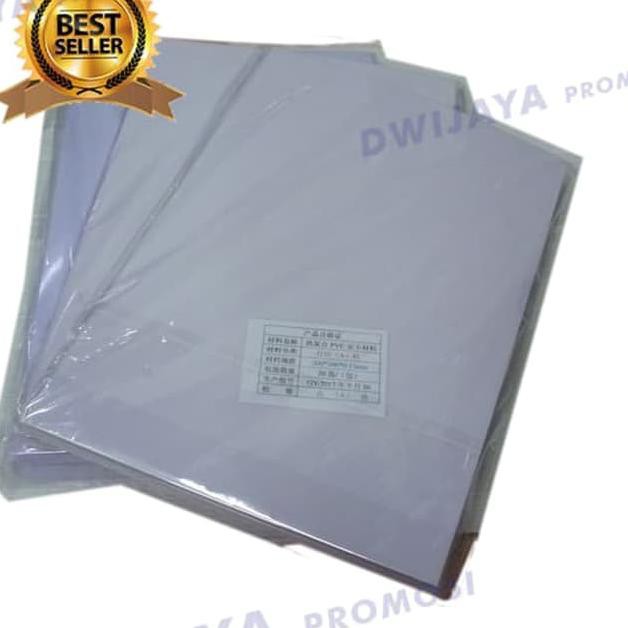 

☈ Kertas PVC Bahan ID Card Instan 50 Sheet Merk Amanda ◘