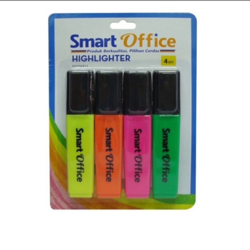 

Highlighter Stabilo Smart Office paket 4 pcs
