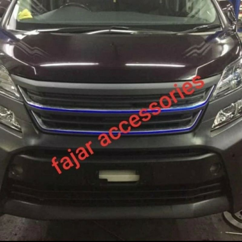 grill vellfire 2009-2014 LED