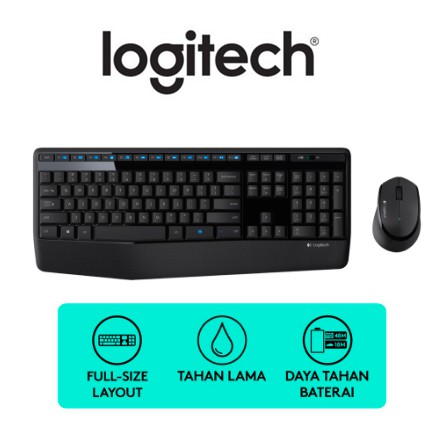 Logitech MK345 Wireless Keyboard Mouse Combo